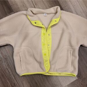 Old Navy teddy jacket Youth